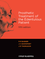 Prosthetic Treatment of the Edentulous Patient -  R. M. Basker,  J. C. Davenport,  J. M. Thomason