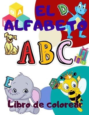 El alfabeto Libro de colorear - Alma Flowers