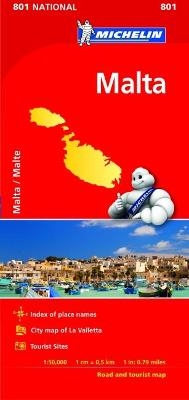 Malta National Map 801 -  Michelin