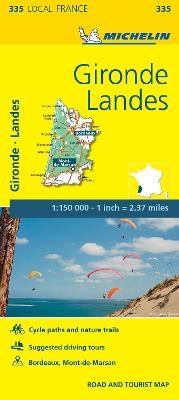 Gironde, Landes - Michelin Local Map 335 -  Michelin