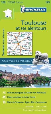 Toulouse & surrounding areas - Zoom Map 129 -  Michelin