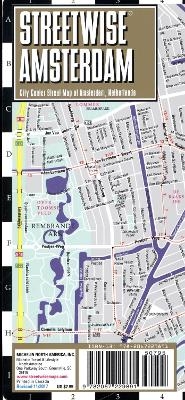 Streetwise Amsterdam Map - Laminated City Center Street Map of Amsterdam, Netherlands -  Michelin