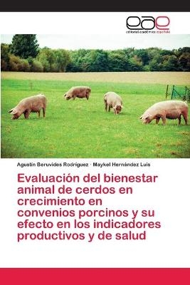 Evaluación del bienestar animal de cerdos en crecimiento en convenios porcinos y su efecto en los indicadores productivos y de salud - Agustín Beruvides Rodríguez, Maykel Hernández Luis
