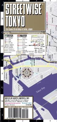Streetwise Tokyo Map - Laminated City Center Street Map of Tokyo, Japan -  Michelin