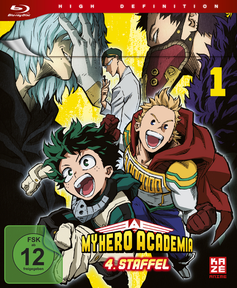 My Hero Academia - 4. Staffel - Blu-ray 1 - Kenji Nagasaki