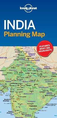 Lonely Planet India Planning Map -  Lonely Planet