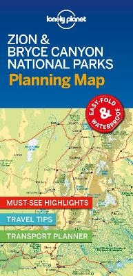 Lonely Planet Zion & Bryce Canyon National Parks Planning Map -  Lonely Planet