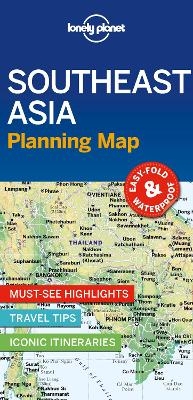 Lonely Planet Southeast Asia Planning Map -  Lonely Planet