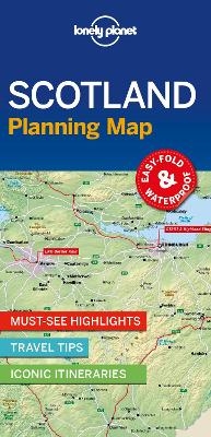 Lonely Planet Scotland Planning Map -  Lonely Planet