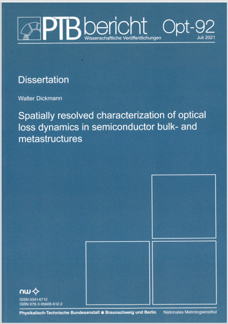 Spatially resolved characterization of optical loss dynamics in seminconductor bulk- and metastructures - Walter Dickmann