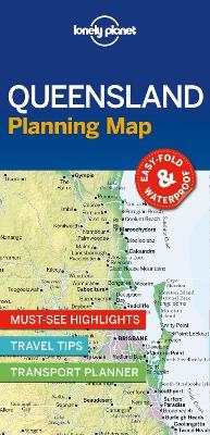 Lonely Planet Queensland Planning Map -  Lonely Planet