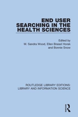 End User Searching in the Health Sciences - 