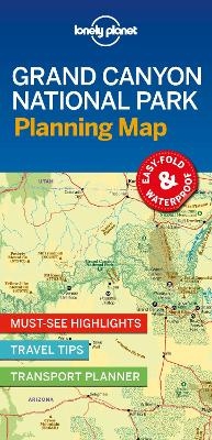 Lonely Planet Grand Canyon National Park Planning Map -  Lonely Planet