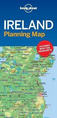 Lonely Planet Ireland Planning Map -  Lonely Planet