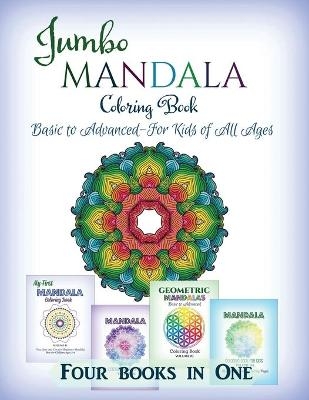 Jumbo Mandala Coloring Book -  Kids World Coloring