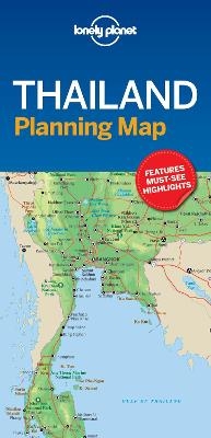 Lonely Planet Thailand Planning Map -  Lonely Planet
