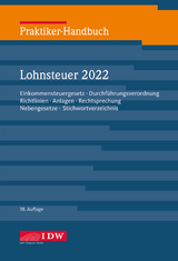 Praktiker-Handbuch Lohnsteuer 2022 - 