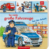 So viele große Fahrzeuge bei der Arbeit