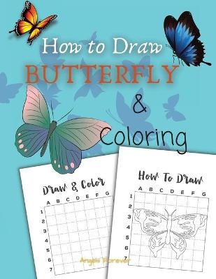 How to Draw Butterfly & Coloring - Angels Forever