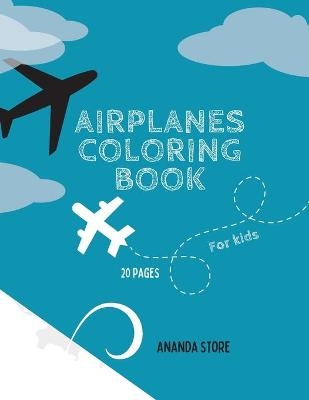 Airplane Coloring Book - Ananda Store