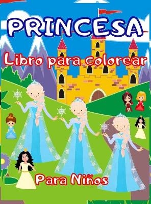 Princesa Libro para colorear para niños - Zanna Connelly