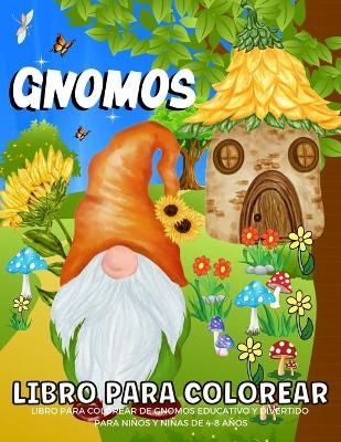 Gnomos - Libro De Colorear - Emil Rana O'Neil
