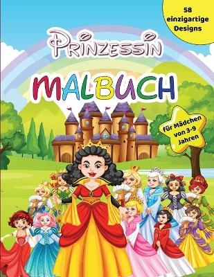 Prinzessin Malbuch f�r M�dchen von 3-9 Jahren - Vanessa Smith