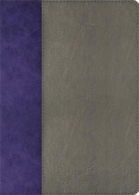 The Jeremiah Study Bible, NKJV: Gray and Purple LeatherLuxe Limited Edition - Dr. David Jeremiah