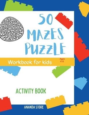 Maze Puzzle Book for kids - Ananda Store