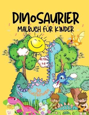 Dinosaurier-Malbuch f�r Kinder - Happy Coloring