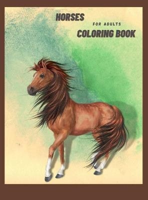 Horse coloring book for adults - Melissa Joy Press