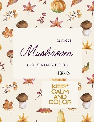 Mushroom Coloring Book - Ananda Store