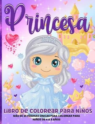 Libro Para Colorear Princesas - Emil Rana O'Neil
