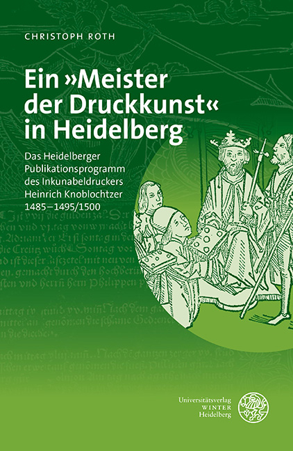 Ein »Meister der Druckkunst« in Heidelberg - Christoph Roth