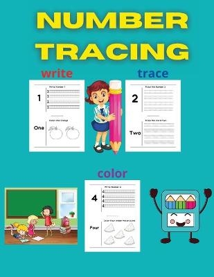 Number Tracing - Shirley Weber