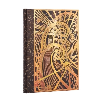 The Chanin Spiral (New York Deco) Midi Unlined Hardcover Journal -  Paperblanks