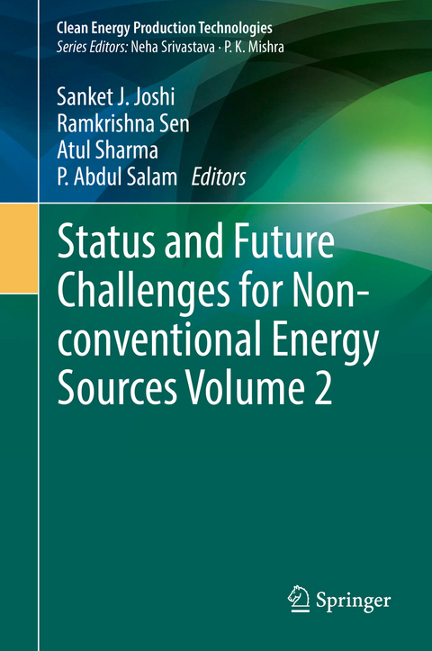 Status and Future Challenges for Non-conventional Energy Sources Volume 2 - 