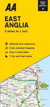 Road Map East Anglia - 