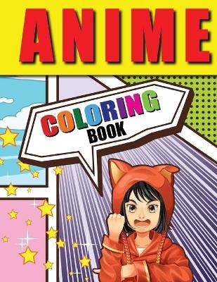 Manga Coloring Book for Teens - Amelia Sealey