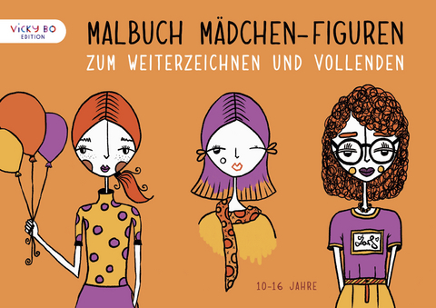 Malbuch Mädchen-Figuren - Tanja Peklar-Zarka