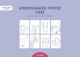 Kinderzimmer Poster - Tiere - Alexandra Schönfeld