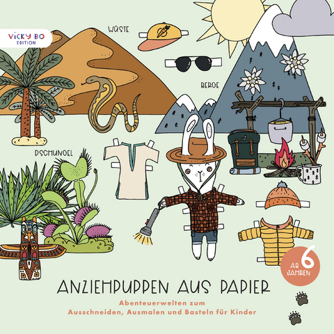 Anziehpuppen aus Papier - Anna-Kristina Schröder-Klasen