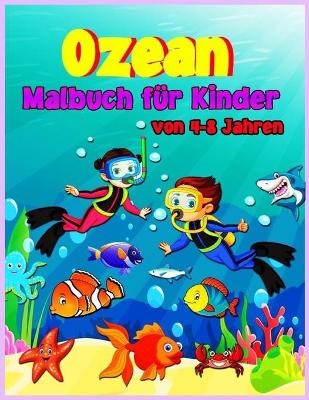 Ozean-Malbuch für Kinder im Alter von 4-8 Jahren - Croitoru Walter