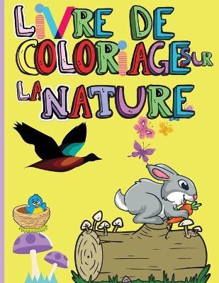 Livre de Coloriage sur la Nature - Marguerite Poppy