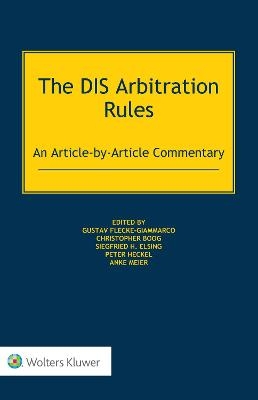 The DIS Arbitration Rules - 