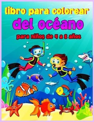 Libro para colorear del océano para niños de 4 a 8 años - Croitoru Walter