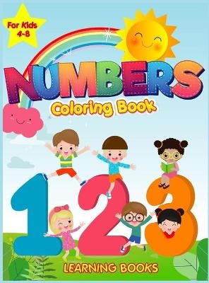 Numbers Coloring book for kids 3-6 - Learning Books