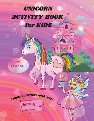 Libro de actividades de unicornio - Alexa Myku