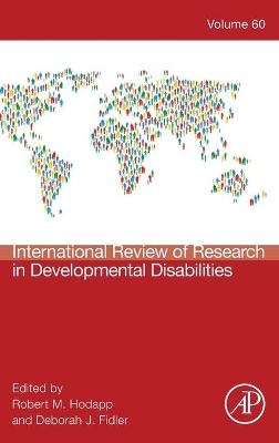 International Review Research in Developmental Disabilities - 