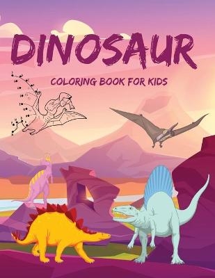 Dinosaur Dot to Dot Coloring Book for Kids Ages 4-8 - Hector England